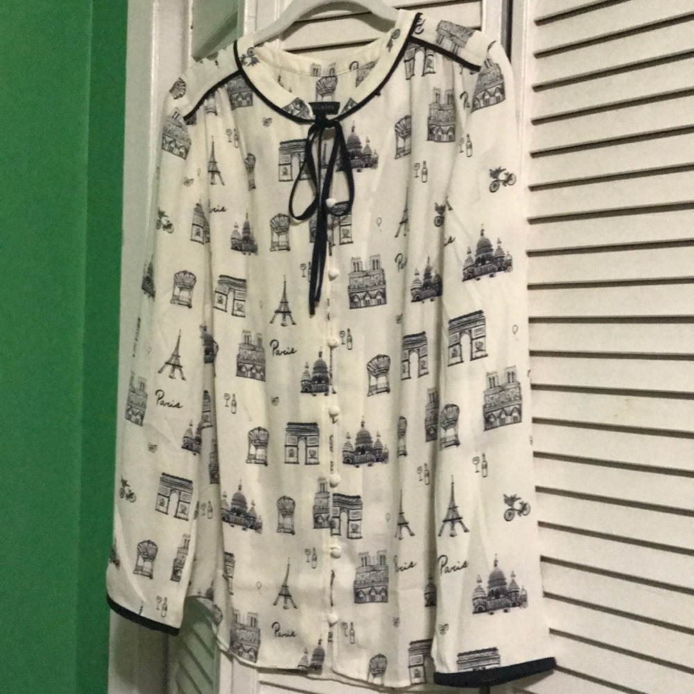 Talbots Paris blouse